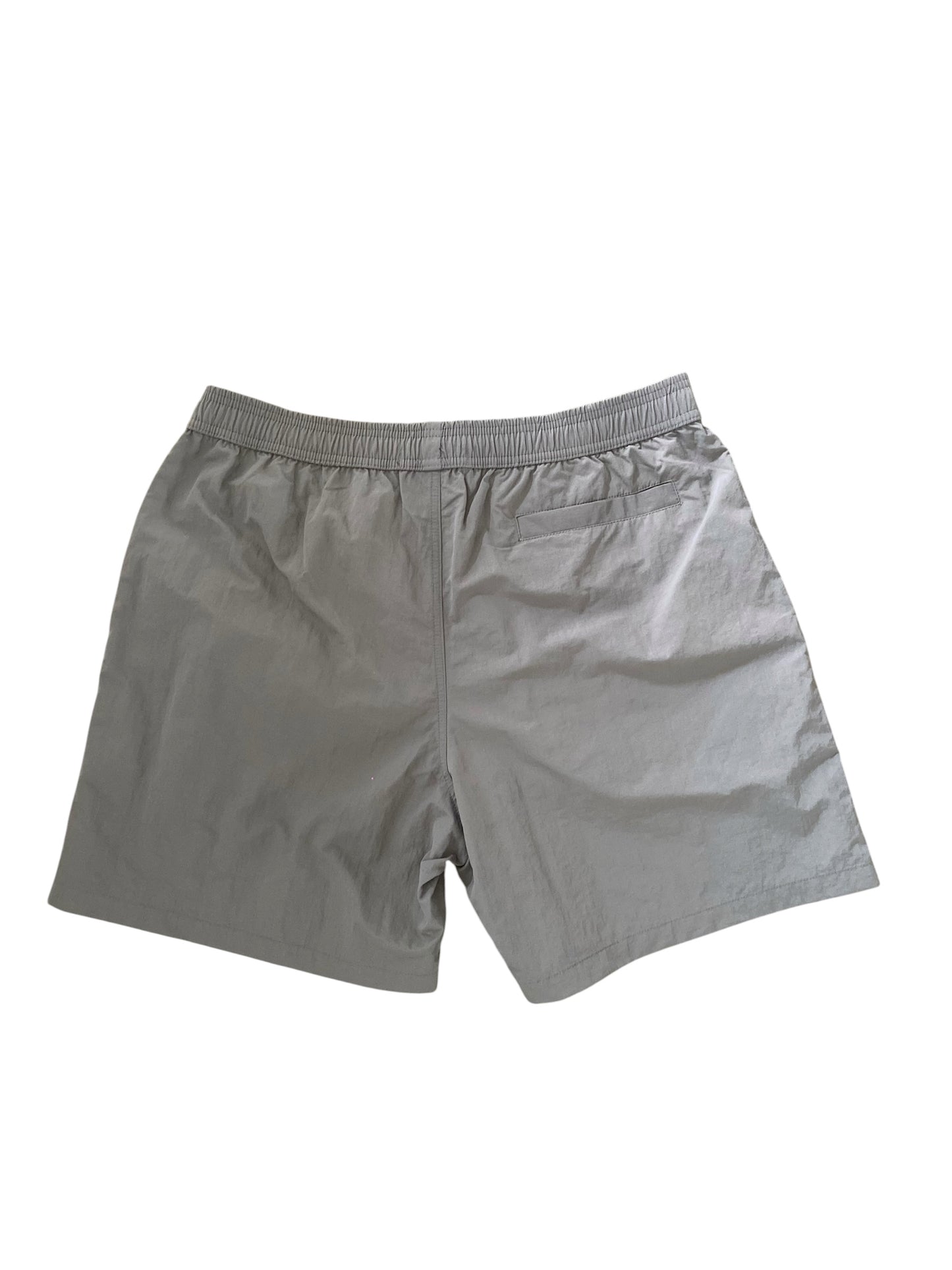 Grey logo shorts