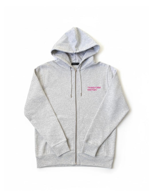 Zip Logo Hoodie