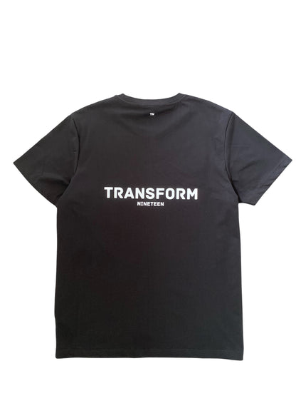 Transform Nineteen Signature Tee – Black
