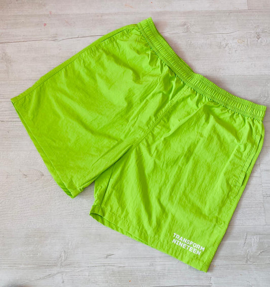 Green Logo Shorts