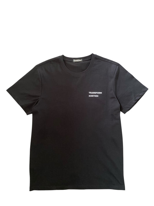 Transform Nineteen Signature Tee – Black
