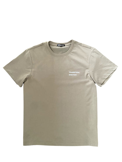 Transform Nineteen Signature Tee – Olive Green