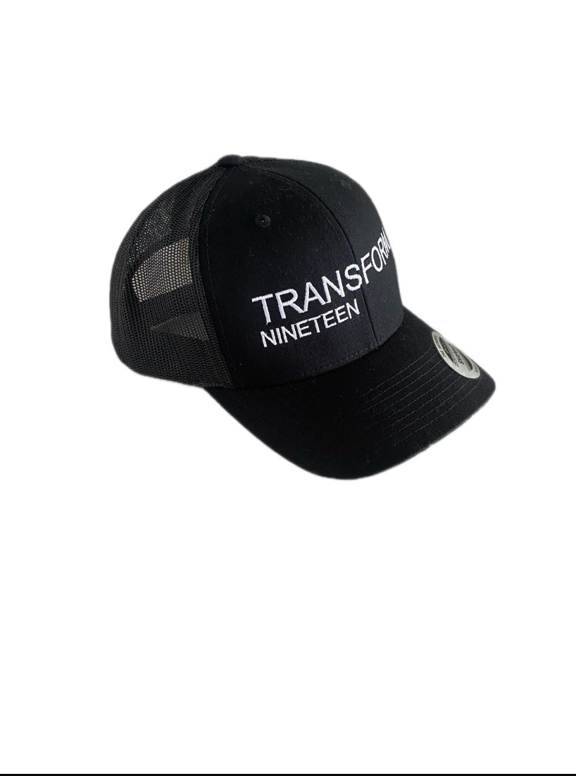 Transform Nineteen – black Mesh Trucker Cap