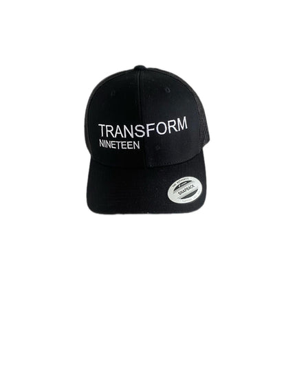 Transform Nineteen – black Mesh Trucker Cap