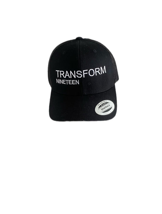 Transform Nineteen – black Mesh Trucker Cap