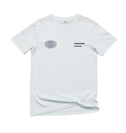 Transform Nineteen – Global Star Tee (white/Navy blue)