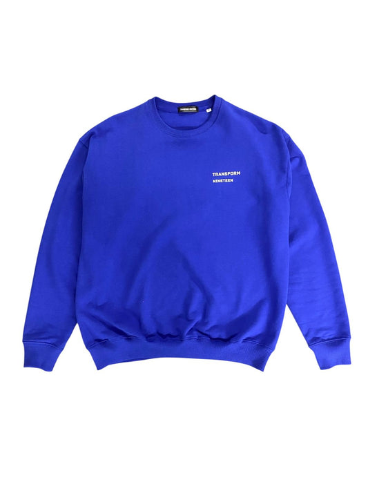 Royal Blue Crew Neck Jumper