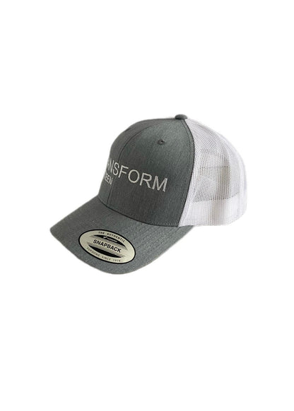 Transform Nineteen – Grey/White Mesh Trucker Cap